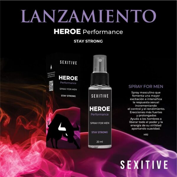 Heroe Performance - Spray Masculino 20ml - Imagen 3